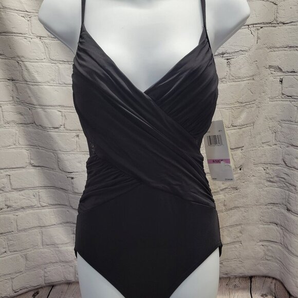 Coco Reef Contours Sterling Bra-Sized One-Piece Swimsuit - Picture 1 of 6